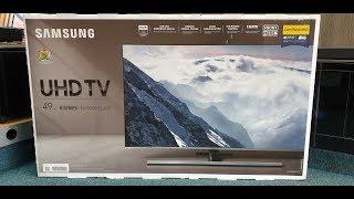 Samsung NU7400 Quick Unboxing an Setup 43NU7400