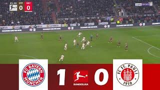 FC Bayern München gegen FC St. Pauli [1-0] | Bundesliga 2024/25 | Spielen Höhepunkte!