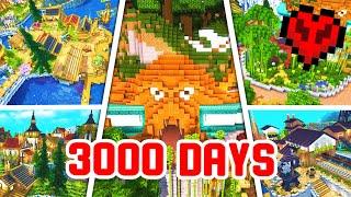 I Survived 3000 Days in Minecraft Hardcore