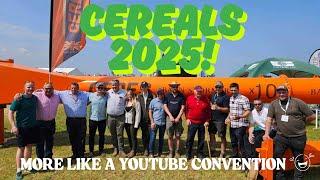 CEREALS 2025... A FEW YOUTUBE FAMOUS FACES - Fenland Farming Adventures