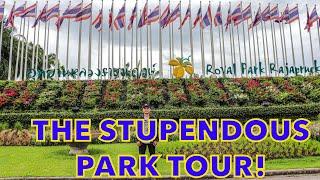 ROYAL PARK RAJAPRUEK TOUR IN CHIANG MAI THAILAND | BEST PARK | AMAZING THAILAND