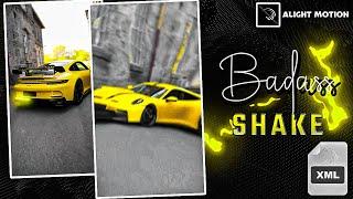 Alight motion preset pack | Badass Shake Effect | Xml + Preset | Tutorial