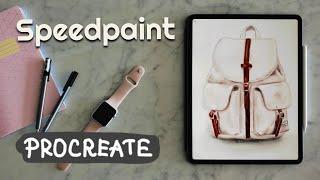 Painting process in Procreate | Speedpaint