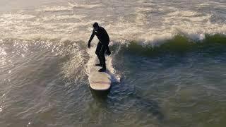 Surfers chill on Lake Ontario