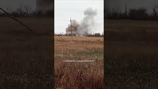 A Russian soldier filmed that Russian BM-1 Grad MRLS was destroyed by Ukraine HIMARS (1/2)