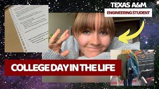 college day in the life • texas a&m freshman engineering // studioushailey