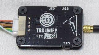 TBS Unify Pro 32HV - Unboxing (5.8GHz video transmitter, 6S power, MMCX connector, Mic, 1000mW+)