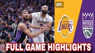 Los Angeles Lakers Vs Sacramento Kings Game Highlights|December 22,2024 #nba #lakersnation