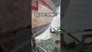 IM STARTING TO QUESTION IF THIS IS WORTH IT | 2000 Pursuit 3400 #boat #restoration #fishing #diy