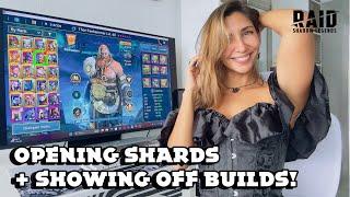 RAID Shadow Legends | Champion Builds Show Off, Opening Shards and More!