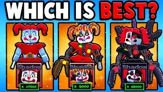 Which CIRCUS BABY UNIT Is BEST? (Five Nights TD)