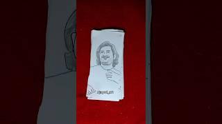 100 Drawings Flip Art #msdhoni #dhoni #csk  #passion #flipbook #flipartz  #trendingshorts #ajayvel