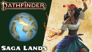 Pathfinder 2e Lore | Saga Lands | Where in the World