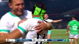 Highlights: Springboks v Ireland (first Test - Pretoria)