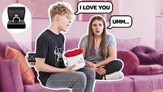 Telling My Girlfriend I LOVE HER For The First Time On Camera **CUTE REACTION** ️| Lev Cameron