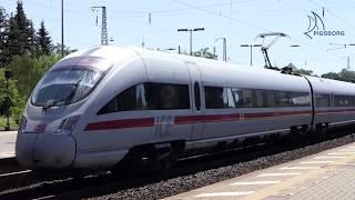 DB ICE-T Güstrow BR411 passenger train at Lüneburg Station