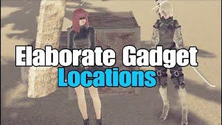 Elaborate Gadget Farm Locations - Nier Automata