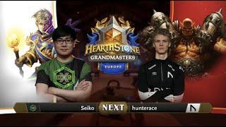 Seiko vs Hunterace - Division A - Hearthstone Grandmasters Europe 2020 Season 1 - Week 4