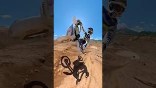 Billy Bolt warms up before the race, but makes it stylish.  Shot on @insta360 X5