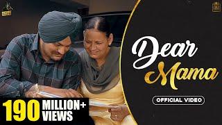 DEAR MAMA (Full Video) Sidhu Moose Wala |Kidd| HunnyPK Films | GoldMedia | Latest Punjabi Songs 2020