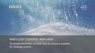 Rheology Control with HDK®