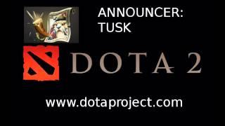 Dota 2 Tusk Announcer Pack