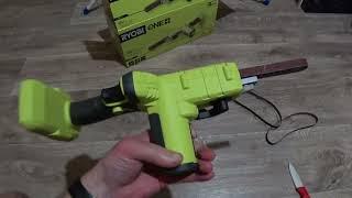 RYOBI АККУМУЛЯТОРНЫЙ ЛЕНТОЧНЫЙ НАПИЛЬНИК Ryobi R18PF-0 ONE+ 18V