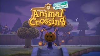 Animal Crossing Longplay | Making A Halloween Themed Island From Scratch In October | No Commentary