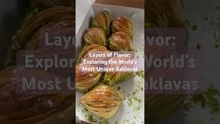 Layers of Flavor: Exploring the World’s Most Unique Baklavas #baklava #dessert #food #recipe #funny