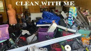 DISASTER GARAGE!! This one takes me DAYS to clean