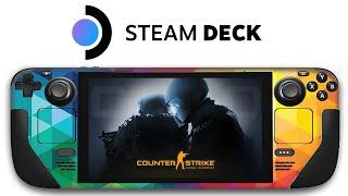 CSGO Steam Deck | Counter Strike Global Offensive | Gyro Trackpad Analog Controls