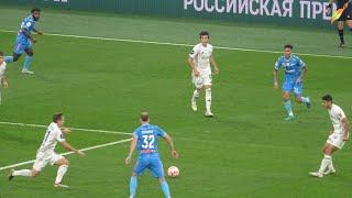 Зенит 1:0 Оренбург с трибуны Газпром Арены