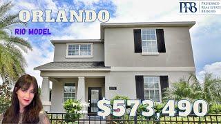 Lennar Homes I Storey Park in Orlando, Florida I Rio Model