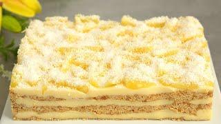 Jeder sucht nach diesem Rezept! Sie werden staunen! Kuchen in 5 Minuten! Bester Napoleon Torte