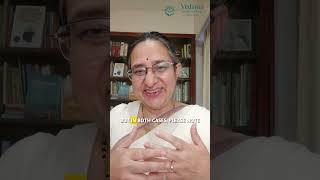 Vedanta perspective on Disease & Life | Dr. Janki Santoke | Health