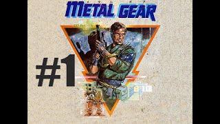 Metal Gear (MSX 1987) Walkthrough Part 1