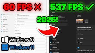 How To Optimize Windows 11 For GAMING in 2025! - Best Windows 11 Optimization Guide for MAX FPS 