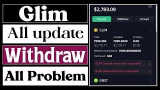 Glim Network All Update | Withdraw Update ||Best mining app 2023 @mobile_mining