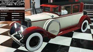 GTA 5 - Past DLC Vehicle Customization - Albany Roosevelt Valor (1928 Cadillac)