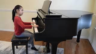 Agatha Dinata (8 year old) plays Sonatina Op.151 No.2 by Diabelli