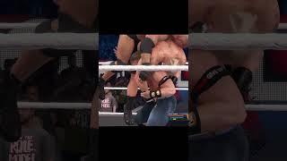 John Cena Double AA - WWE 2K23  #wwe #wwe2k23ps5 #shorts #youtubeshorts