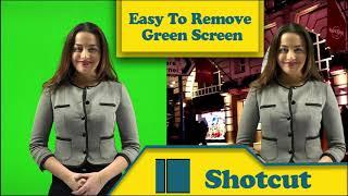 How to remove green screen in ShotCut | Shotcut tutorial