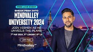  Live Webinar: What to Expect at Mindvalley University 2024