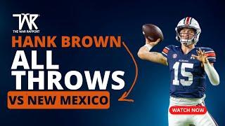 Hank Brown: All Throws vs New Mexico