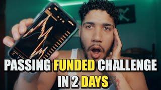 Passing 100k Funded Challenge In 2 DAYS | Trade Analysis