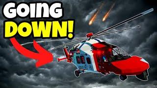 Helicopter Rescue Mission Gone Terribly Wrong After HUGE STORM | Stormworks