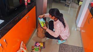 ‍️Indian housewife daily productive routine in heavy winter 