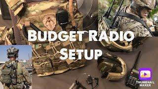 Budget Comms/Radio Setup (Pros and Cons)