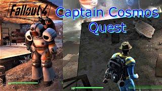 Captain Cosmos Quest -  Double Power Armors and Suits ( Show how to get the second one)  - Fallout 4