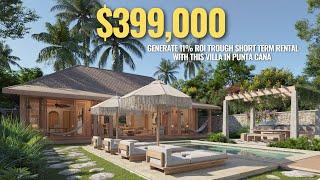 GENERATE $70,000 with this VILLA through short term rental | Villas for Sale in Punta Cana